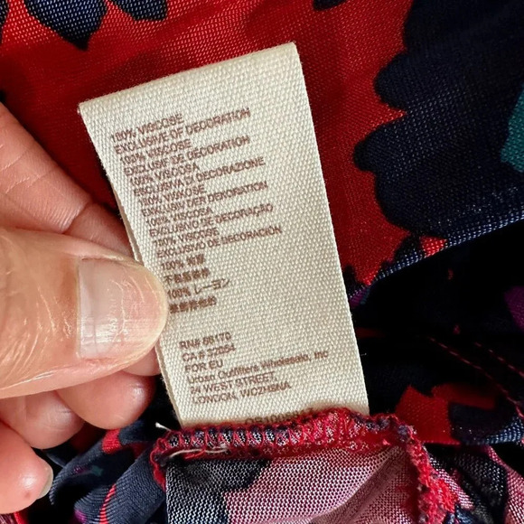 Free People Top Love Letter Mini Dress Merlot Tunic Combo Oversized - Picture 12 of 16